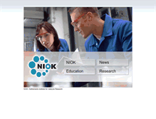 Tablet Screenshot of niok.nl