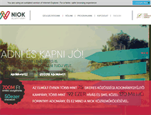 Tablet Screenshot of niok.hu